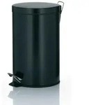 Kela Treteimer Silent Close Kilian Metall schwarz Matt 39cmh 25cm&Oslash; 12L, 10931 -