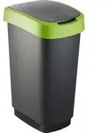 Swingeimer 50 l TWIST, Farbe:Gr&uuml;n / Schwarz - Schwarz/Gr&uuml;n
