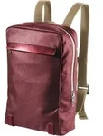 Brooks Rucksack Pickzip Canvas 20 Liter , Maroon - Rot/Beige