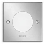 Philips myGarden Crust Bodenspots/Erdspie&szlig;e 3,2 W, Edelstahl, Edelstahl, Terrasse,