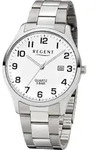 REGENT F-1178 Herrenuhr Edelstahl 39 mm Wei&szlig; 5 BAR Quarz - Wei&szlig;