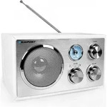 Blaupunkt RXN 180 WH, Tragbar, Analog, FM, UKW, 3 W, Silber, Wei&szlig;, Holz -