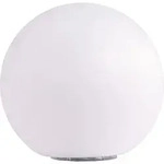 LED Solar-Kugel ''Boule'', IP44, 4.000K, &Oslash;20cm, Tag-/ Nachtsensor, wei&szlig; - Wei&szlig;