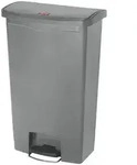 Rubbermaid Slim Jim&reg; Step-On-Tretabfallbeh&auml;lter, 68 l, Kunststoff, Pedal vorne,