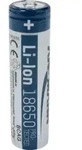 ANSMANN 18650 Li-Ion Akku (3.6V, 2600 mAh) mit Safetyboard, Taschenlampe etc. -