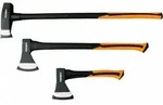 FUXTEC AX3, Set, F&auml;llaxt, Spaltaxt, Fiberglas, 35 cm, 600g, 86 cm