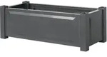 KHW Pflanzkasten H 40 x B 43 x L 100 cm, Farbe Anthrazit; 38105 - Grau