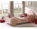 Vipack Kutschenbett Princess, Rosa - Rosa