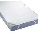 biberna Matratzenauflage 100x200 wasserundurchl&auml;ssig - Wei&szlig;