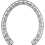 Rosenbogen LAMOS, oval - Schwarz