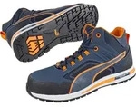PUMA&reg; Herren S3 Sicherheitsschuhe "CROSSTWIST MID" URBAN PROTECT blau Gr&ouml;&szlig;e 39 -