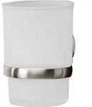 Fackelmann Toilettenpapierbevorrater FUSION, vernickelter Klopapierhalterung (Farbe: