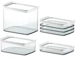 EMSA OPTIMA Trockenvorratsdose, Box, Rechteckig, 2 l, Transparent,