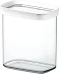EMSA Optima, Box, Rechteckig, 2,2 l, Transparent, Wei&szlig;, Styrol-Methylmethacrylat