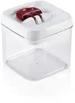 Vorratsbeh&auml;lter Fresh&Easy 1,0 L eckig - Rot/Transparent/Wei&szlig;