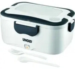 UNOLD 58850 elektrische Lunchbox, Wei&szlig;, 1,5 Liter, Kunststoff,zum Erw&auml;rmen f&uuml;r