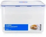 Lock & Lock HPL838, Box, Rechteckig, 9 l, Blau, Transparent, Polypropylen (PP), -20 -
