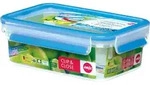CLIP & CLOSE Frischhaltedose (transparent/blau, 0,55 Liter, Klassikformat) - Blau