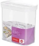 EMSA Optima, Box, Rechteckig, 1,6 l, Transparent, Wei&szlig;,...