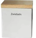 CONTINENTA Vorratsdose Keramik, wei&szlig; 18x15,5x20,5 cm 3922 4017167392202 - Wei&szlig;