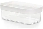 EMSA Optima, Box, Rechteckig, 0,45 l, Transparent, Wei&szlig;, Styrol-Methylmethacrylat