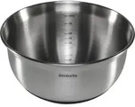 Brabantia R&uuml;hrsch&uuml;ssel Stahl matt schwarz, 1 L ( d17 cm) - Silber
