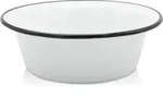 Karl Kr&uuml;ger 101401 Sch&uuml;ssel emailliert, wei&szlig;, &Oslash; 40 cm - Wei&szlig;