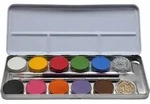 Max Bersinger 837-82-202, Theater-Make-up-Herstellungsset f&uuml;r Kinder, Schwarz, Blau,