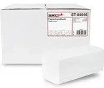 Semy Top Papierhandtuch, ZZ-Falz, 24 x 21cm, 2 lagig, hochwei&szlig;, 3200 Blatt -...
