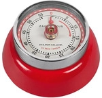 Zassenhaus Kurzzeitmesser Timer Speed Retro-Look | Auswahl Rot : Rot Farbe: Rot...
