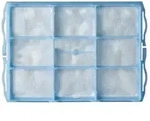Siemens VZ01MSF, Filter, Blau, Wei&szlig;, Fleece, 15 mm, 185 mm, 220 mm - Blau/Wei&szlig;