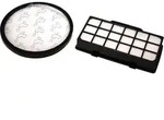 Rowenta Filter-Set ZR006001, Filter, Zylinder-Vakuum, Schwarz, Wei&szlig;, Kunststoff,