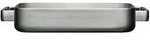 Iittala Tools Ofenbra?ter Klein - 36 x 24 x 6 cm - Geb&uuml;rsteter Edelstahl - Silber