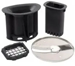 Magimix W&uuml;rfel und Pommes Set - Schwarz/Wei&szlig;