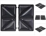 Tefal XA8002, Schwarz, 140 mm, 23 mm, 3 mm, 127 g - Schwarz