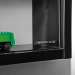 Inter Link Sammlervitrine COLLECTY Schwarz/Wei&szlig; - Schwarz