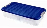 Unterbettbox mit Rollen, 40 l 80 x 40 x 18 cm, farbig sortiert