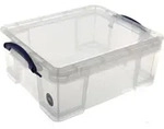 Really Useful Box Aufbewahrungsbox 18C 48,5x20x38,5cm 18l transparent - Transparent