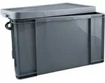 Really Useful Box Aufbewahrungsbox 84,0 l silber 71,0 x 44,0 x 38,0 cm, 1 St. -