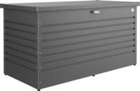 Biohort LeisureTime Box 160, Aufbewahrungsbox, Grau, Metallisch, Rechteckig,
