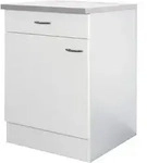 Flex Well Unterschrank mit Schublade und Dreht&uuml;r Wito BxTxH 60 x 60 x 85 cm...