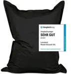 Lumaland Riesen-Sitzsack XXL 140x180 cm Wasserfestes Indoor & Outdoor...