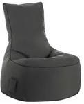 Sitzsack Swing Scuba 95 x 90 x 65 cm, Anthrazit Swing - Schwarz
