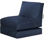 Twist SCUBA, Sitzsack und Liege, Jeansblau - Blau