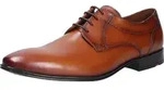 NEU Lloyd Herren Business Schuhe in cognac aus Ligura Calf - Hellbraun - 41