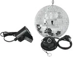 Eurolite Spiegelkugelset 20cm mit LED Spot
