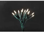 Konstsmide - LED Minilichterkette, 35 warm wei&szlig;e Dioden, 230V, Innen, gr&uuml;nes Kabel