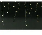 Linder Exclusiv Weihnachtsbeleuchtung Regen 160 LED Warmwei&szlig; - Wei&szlig;