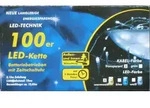 100er LED Lichterkette 9,9m warmwei&szlig; Batterie / Timer au&szlig;en BA11467