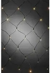Konstsmide - LED Lichternetz, mit Lichtsensor und 6h und 9h Timer, 40 warm wei&szlig;e